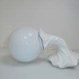 Wall light white ball