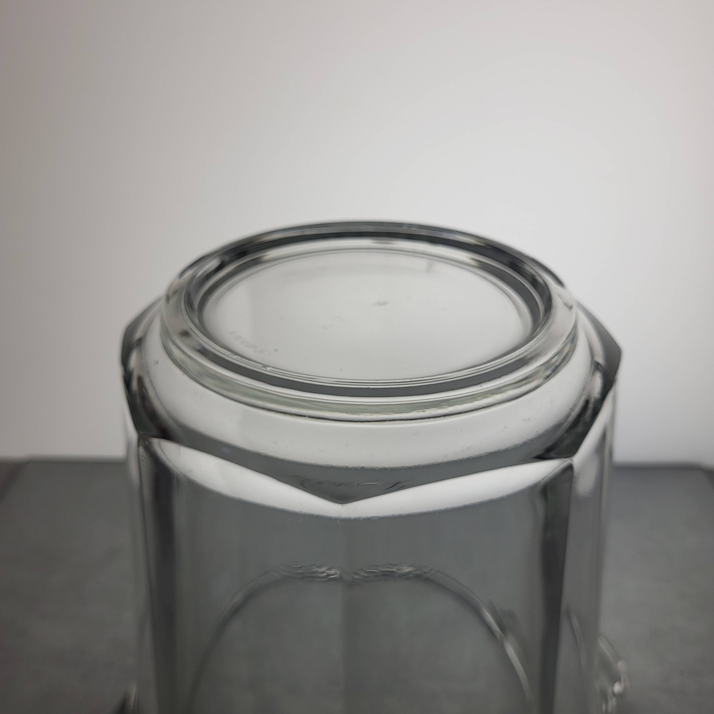 Glass champagne bucket