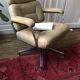 Fauteuil cuir années 70