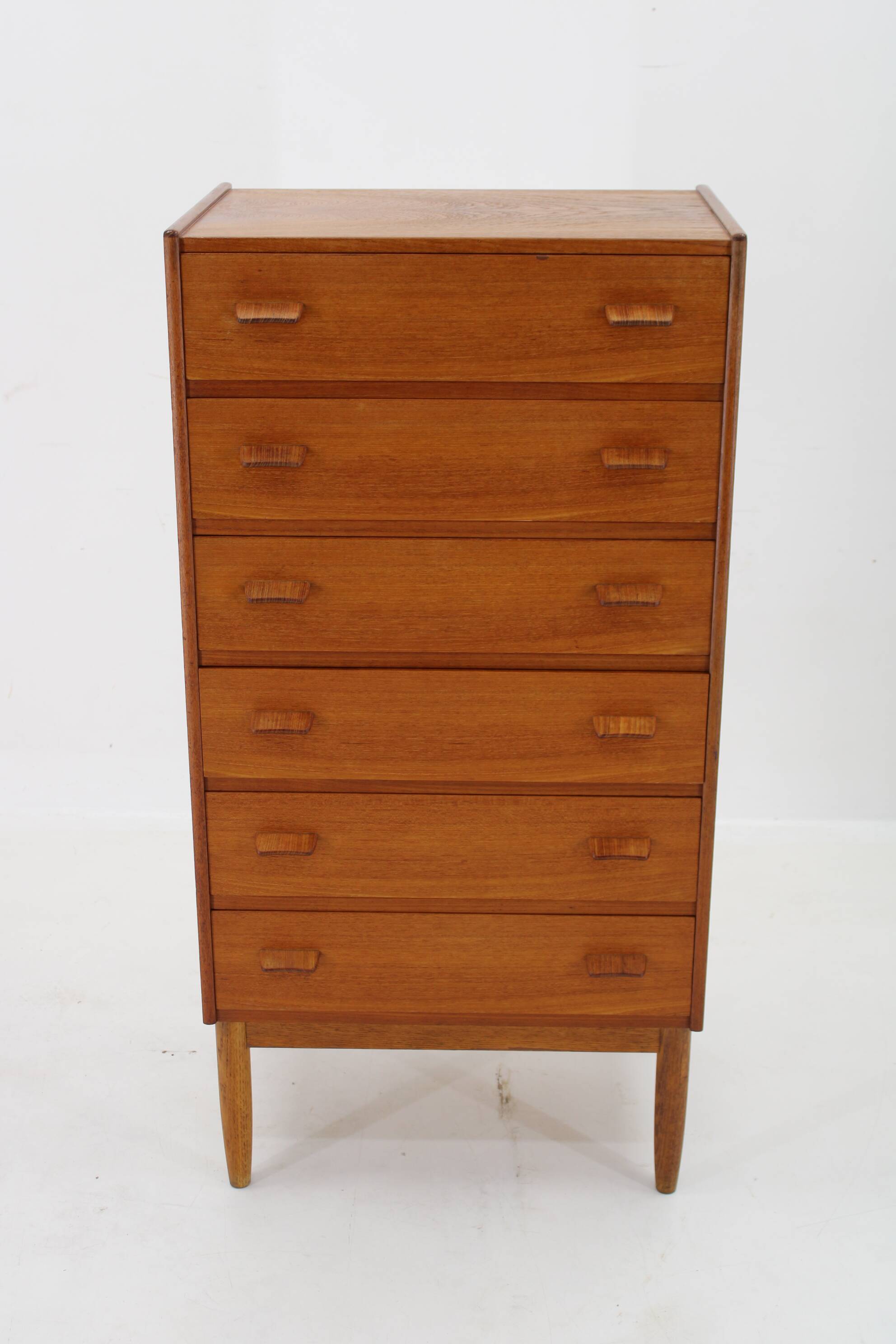 1960s Poul Volther Teak Chest of Drawers by Munch Slagelse Mobler, Denmark