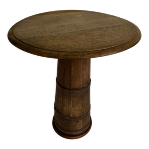 Ancienne table d’appoint en chêne