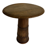 Old oak side table