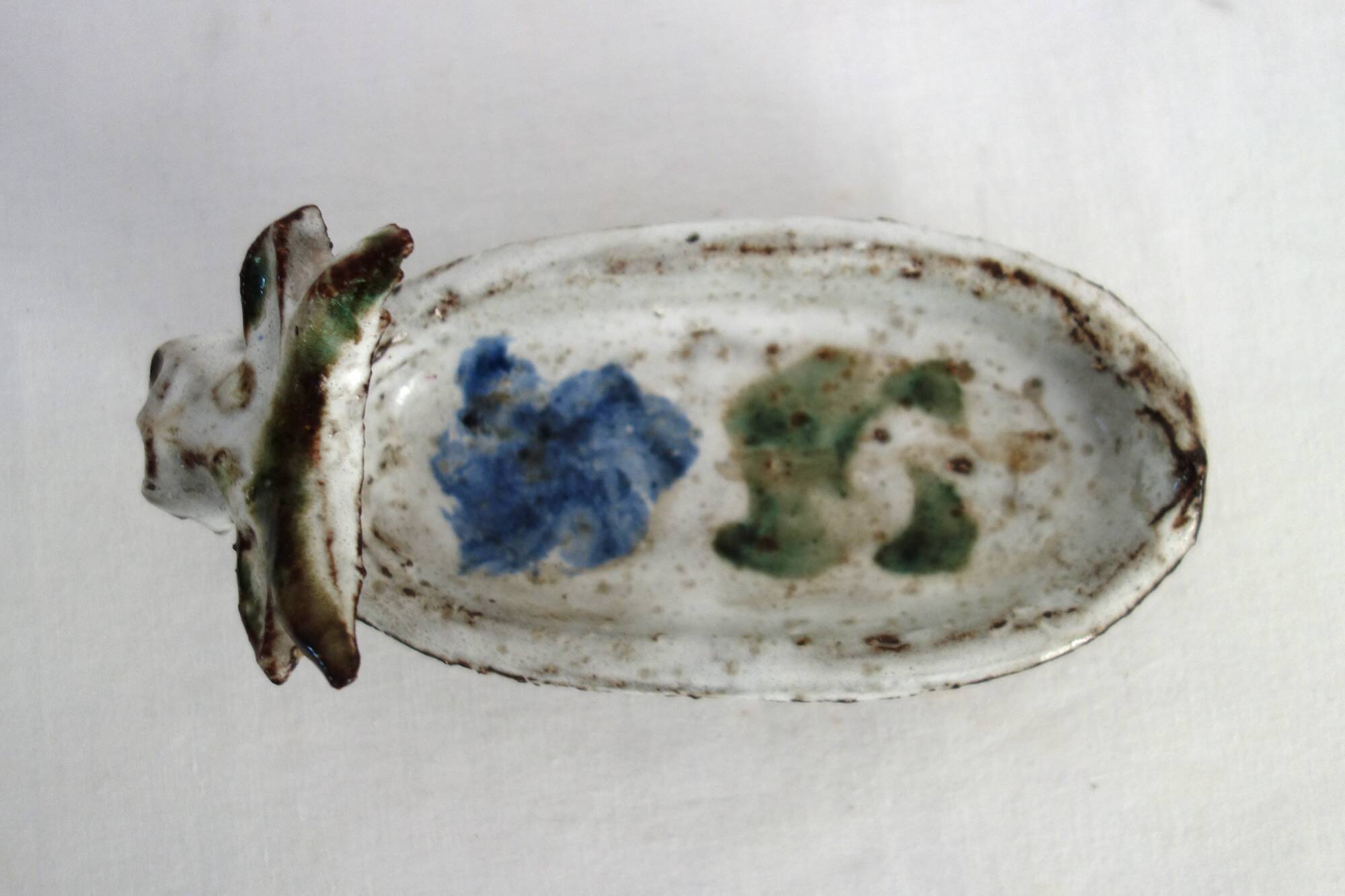 Zoomorphic ceramic pocket emptier by Albert Thiry, 1960
