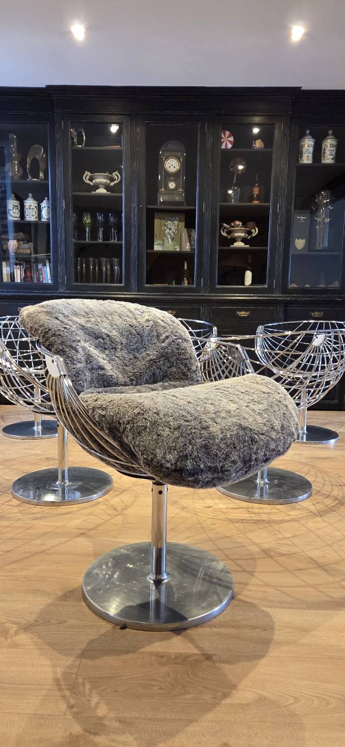 Lot of Atomic chairs by Rudi Verelst.