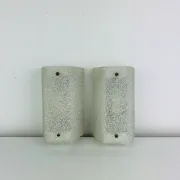 Paire d’appliques Perspex des années 60, vintage