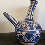 Domingo Punter Blue Ceramic Pitcher, 1983