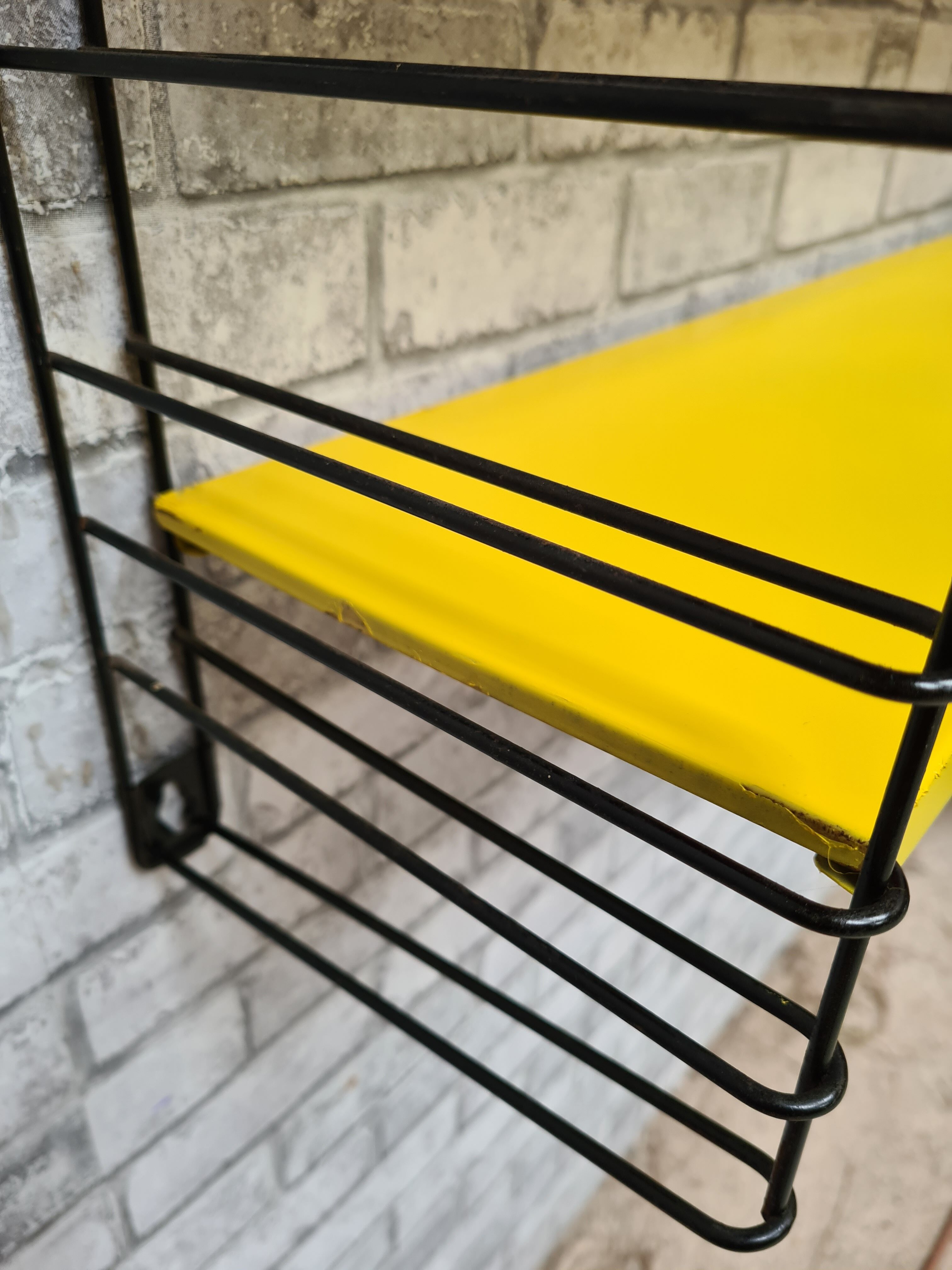 Vintage tomado shelf 1950 design A.Dekker -Old tomado shelf