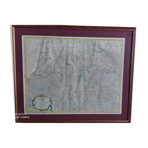 Carte ancienne de Guyenne par de