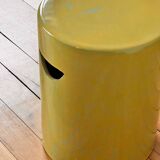 Tabouret céramique « Poésie » vert