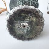 Baluster vase decorated with palm trees, 1950s style