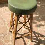 Rattan bar stool
