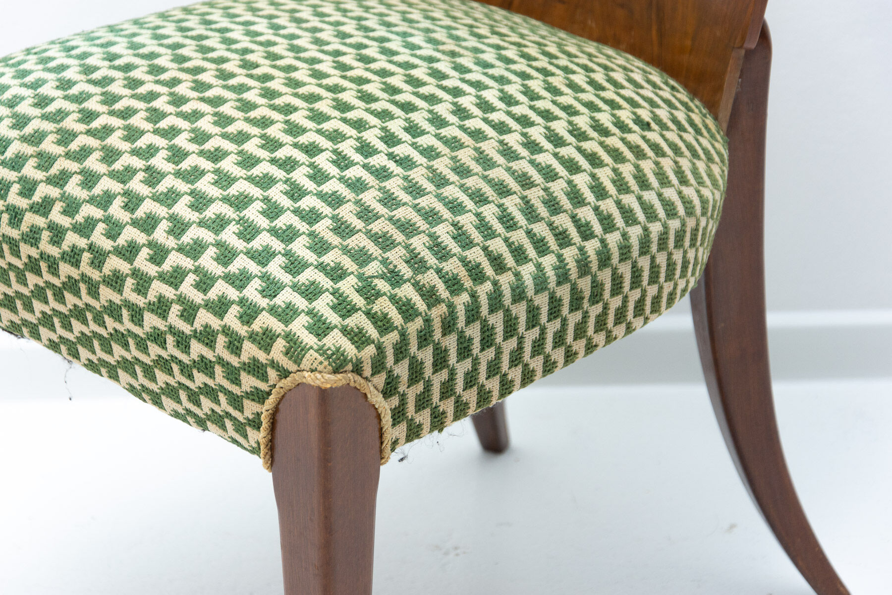 Art Deco dining chairs H-214 by Jindrich Halabala for ÚP Závody, 1950´s