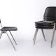 Set of 4 Vintage Knoll Stacking Chairs, Model 1601 by Don Albinson, 1960s