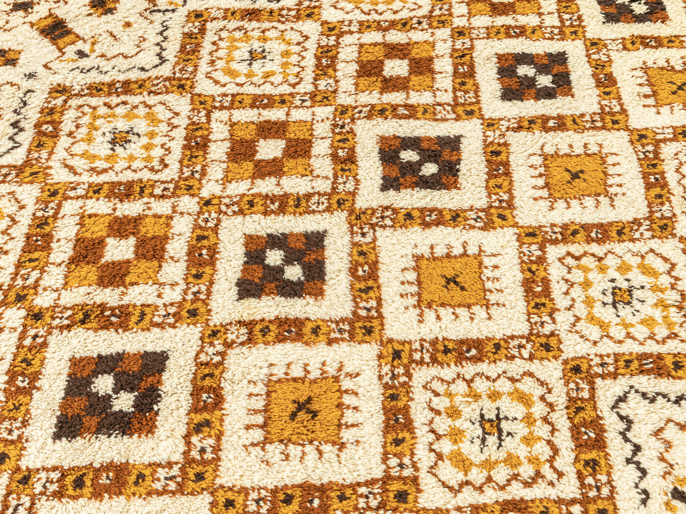 1960s berber carpet, 260 x 367