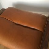 Ottoman leather dandina footr rest