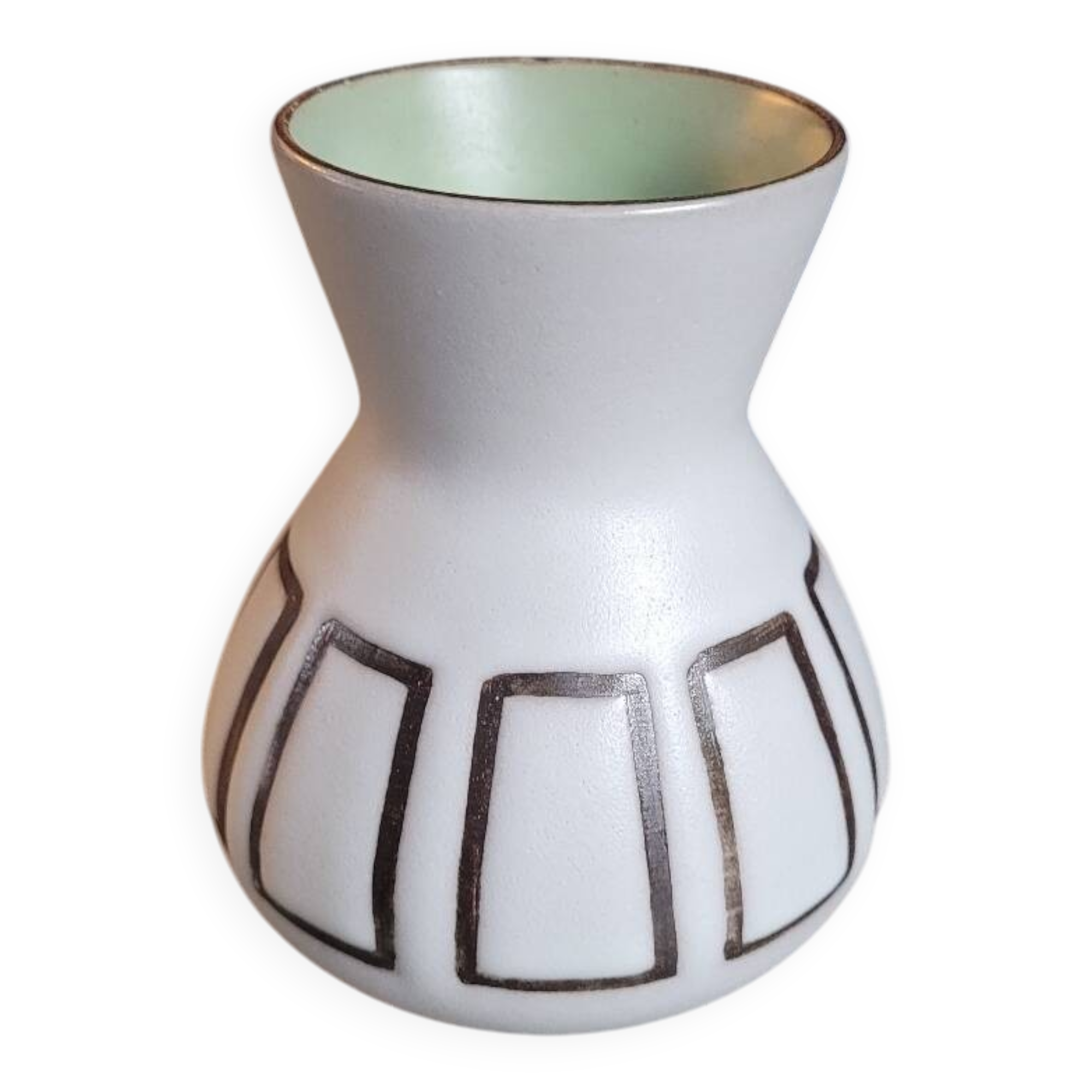 50's ceramic vase