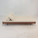Teak Daybed with Cushions and Bolster, 1960s