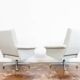 Vintage swivel armchairs, UP Závody, Czechoslovakia, 1970s, pair of 2