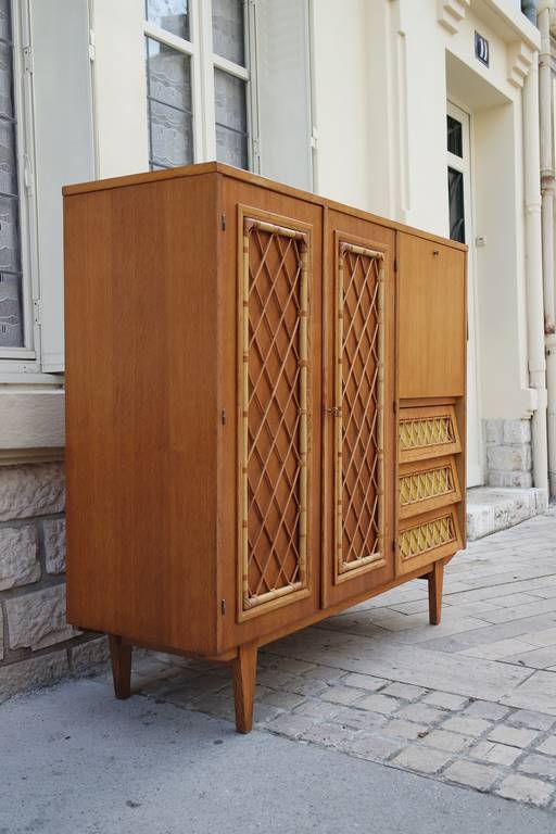 Rattan cabinet
