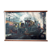 La première locomotive électrique par L. Michalek, publié par Jugend und Volk Vienne 1910