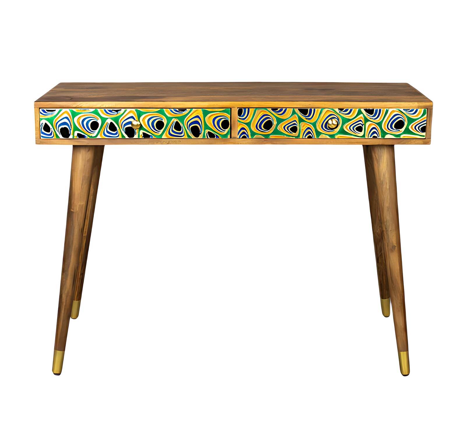Rectangular coffee table Dutch Bone Meena in wood