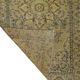 Vintage Turkish Floral Medallion Rug Beige 290 x 164 cm