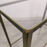 Console laiton verre Broncz