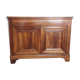 Low buffet in late 19th century walnut 3 doors including 1 side