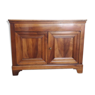 Low buffet in late 19th century walnut 3 doors including 1 side