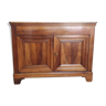 Low buffet in late 19th century walnut 3 doors including 1 side