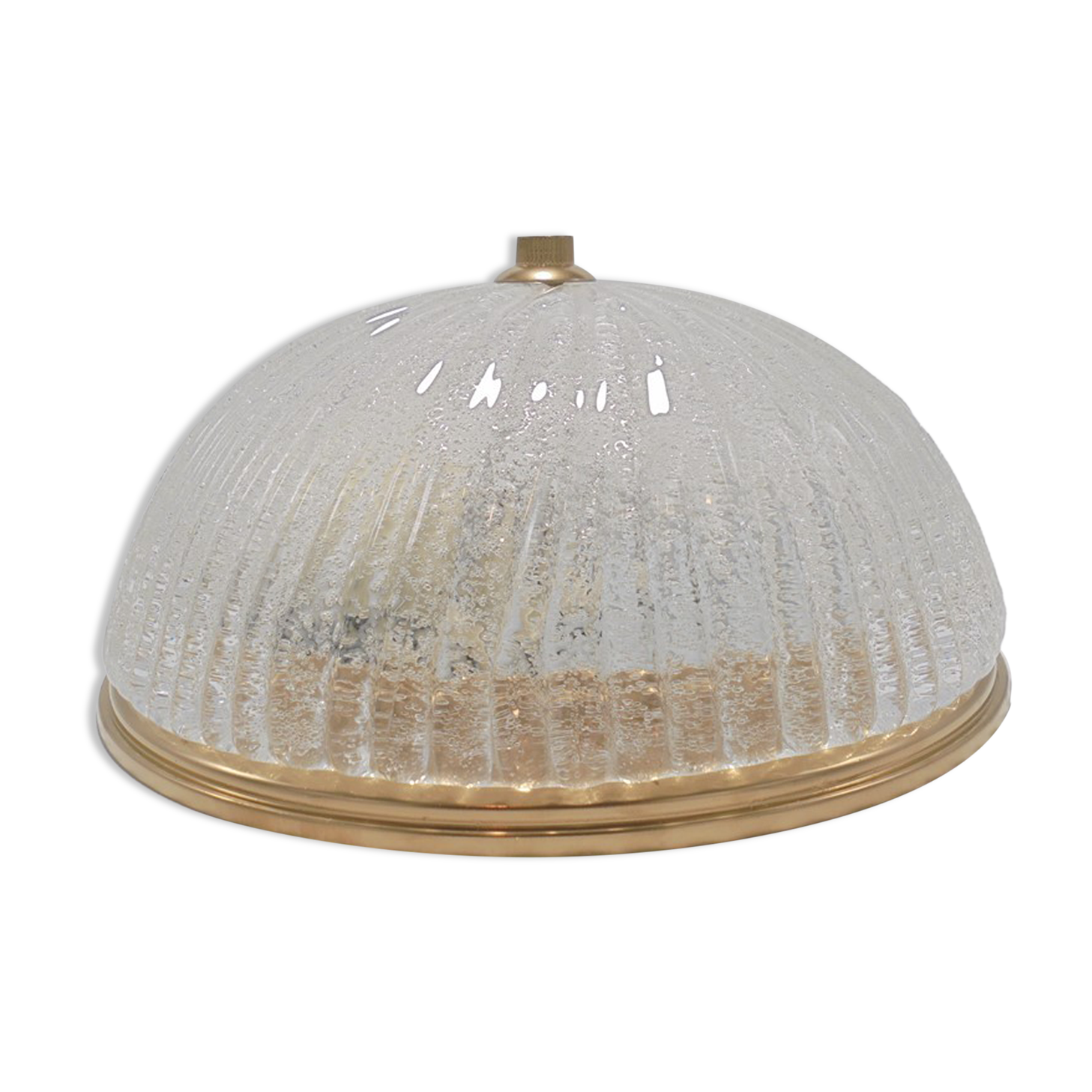 Bubbled glass ceiling lamp