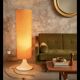 Lampadaire XXL Space Age années 70 – Abat-jour orange géant 110 cm