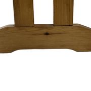 Vintage Scandinavian modern pinewood bench from the 1960's