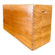 Grande ancienne boîte à cruches en bois