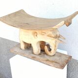Tabouret ancien en bois, Art africain Ashanti du Ghana