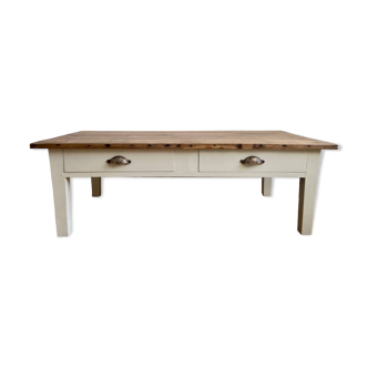 Ancienne table de ferme, basse