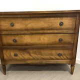 Louis XVI style 3-drawer chest of drawers