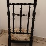Prie-Dieu Napoleon III in blackened pear tree
