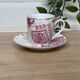 Set of 6 Country Corner coffee cups