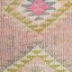 3x12 Blush Pink Vintage Runner Rug, 92x355Cm