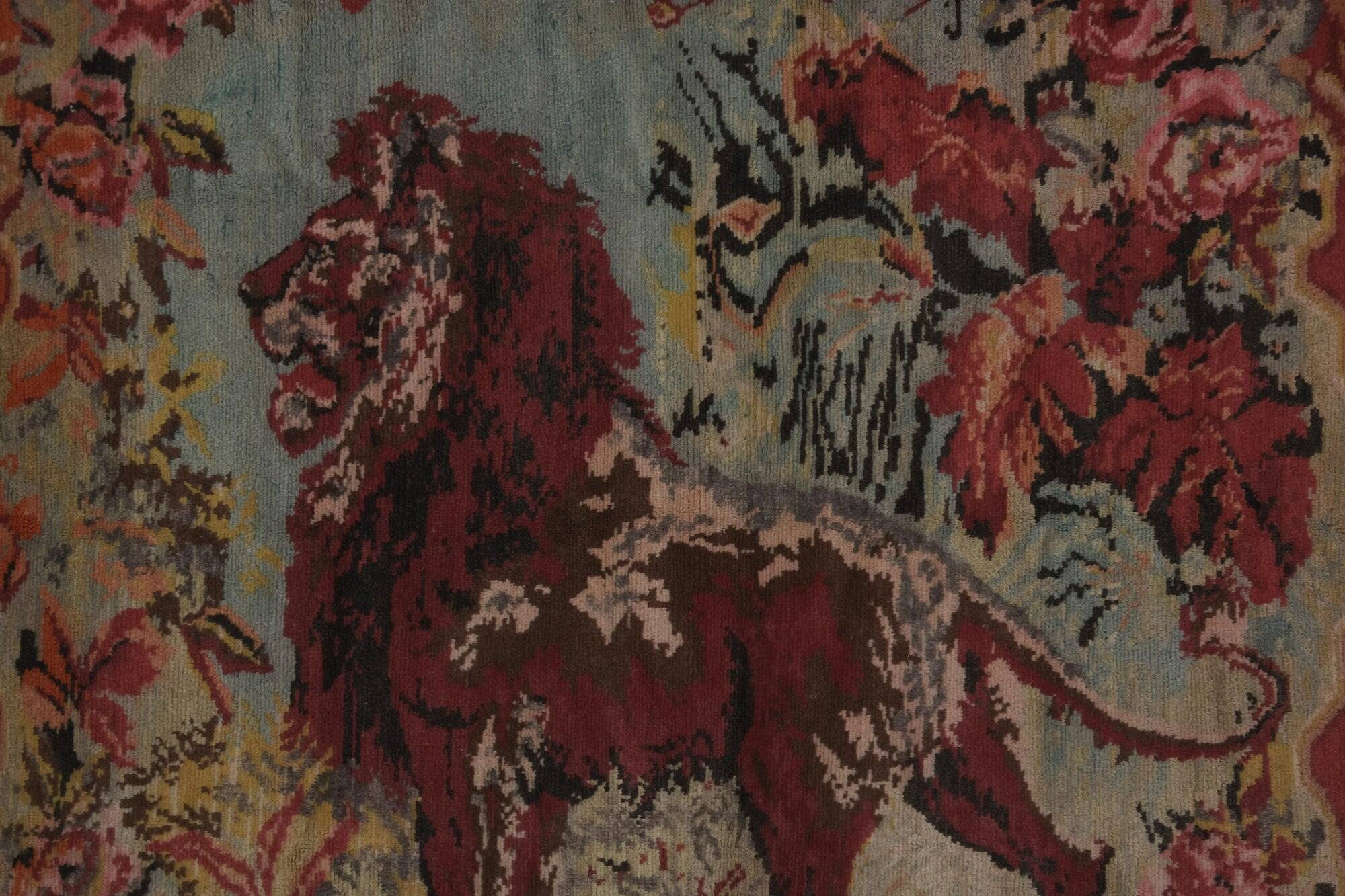 Tapis turc vintage fait main