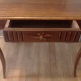 Small 19th century table in walnut and marquetry