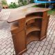 Bar en bois et métal