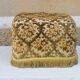 Pouf vintage a franges