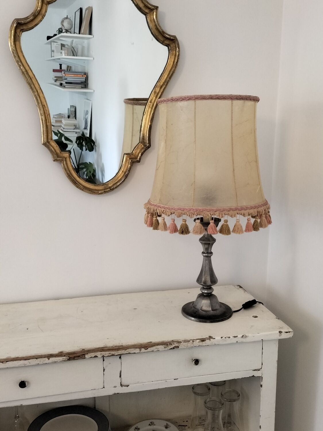 Vintage bohemian lamp