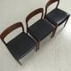 Model 75 Chairs by Niels Otto N. O. Møller, Set of 3