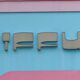 Vintage "E" sign letter