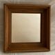 Wooden mirror 29x29cm