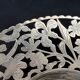 Compote dish, silver-plated fruit bowl in Art Nouveau style