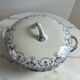 Antique soup tureen Lunéville KG Collection Moustiers, Ironstone